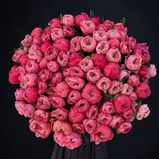 Coral Rose Bouquet